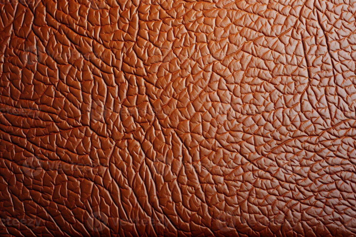 Rugged leather texture complementing a plain, unadorned surface photo