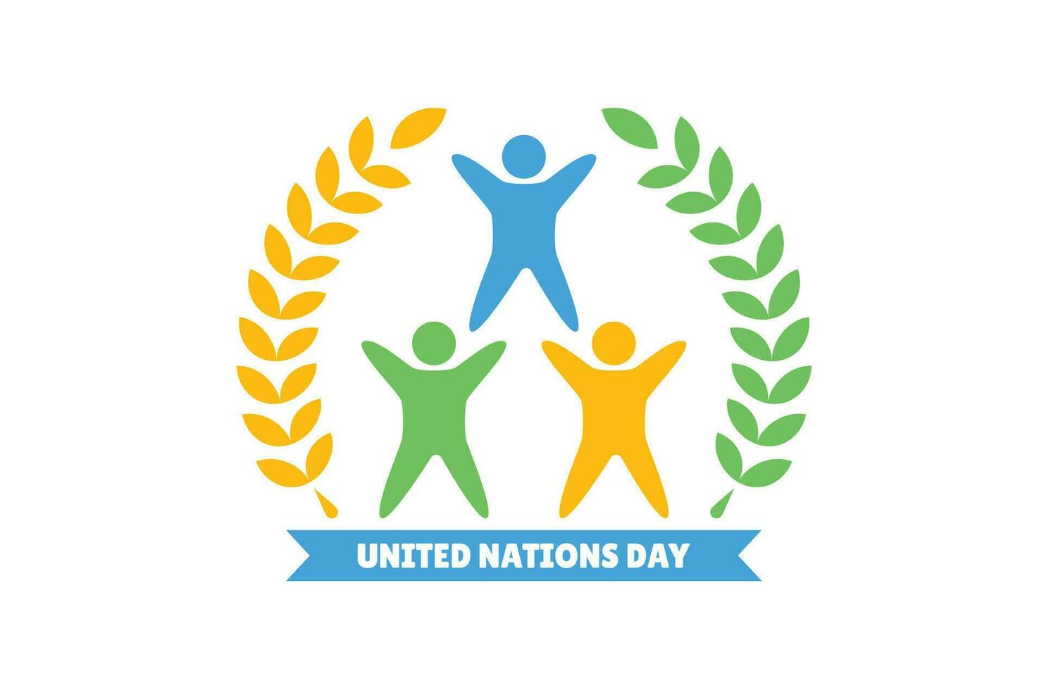 illustration International Day of United Nations vector illustration