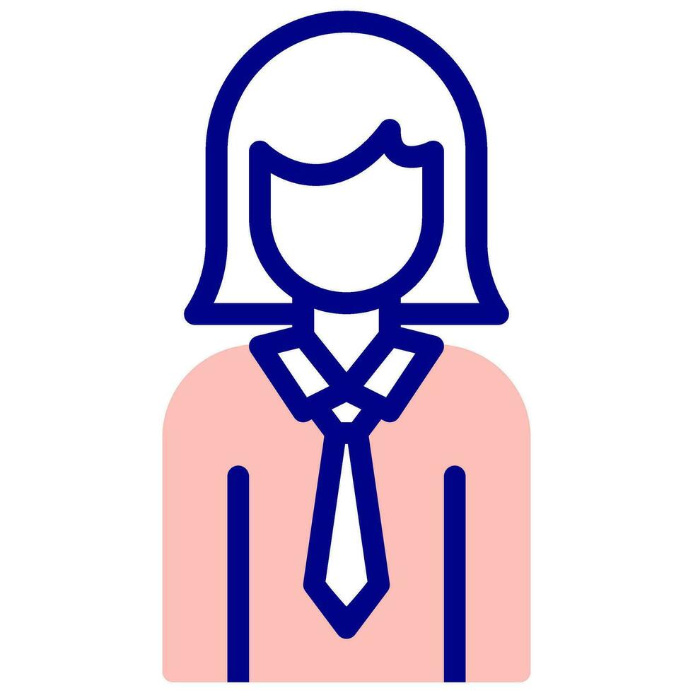 teacher avatar vector colored icon