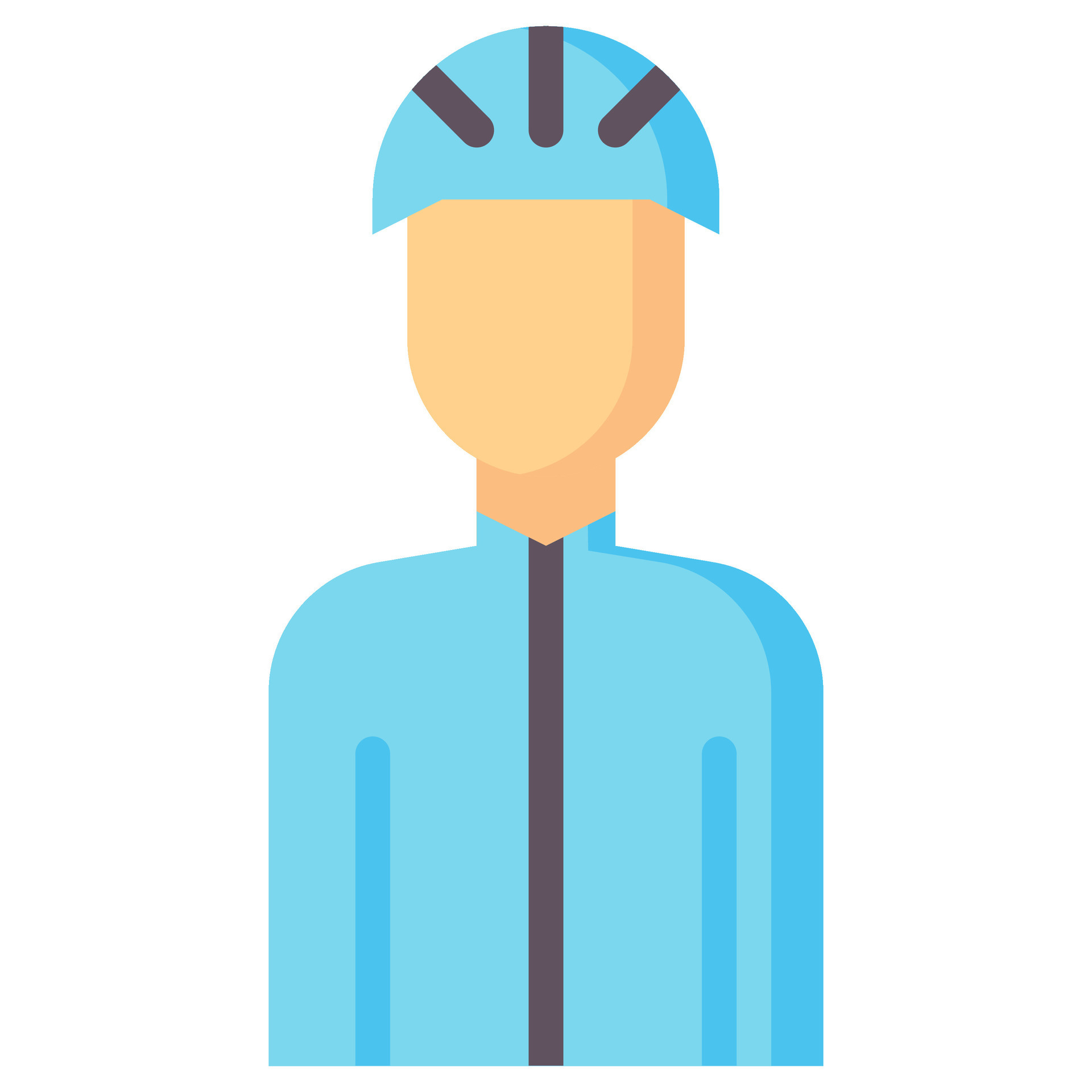 cyclist avatar vector flat icon 26175063 Vector Art at Vecteezy