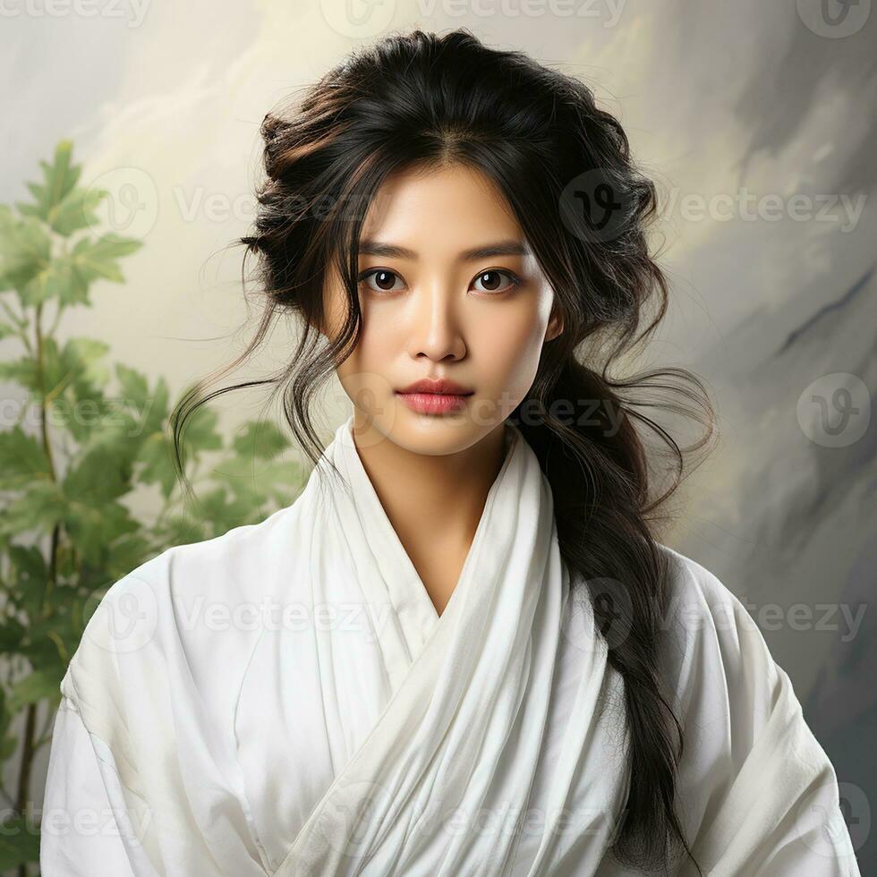 Asian beauty women model photo