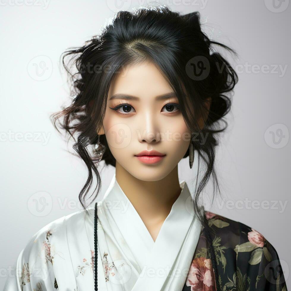 Asian beauty women model photo