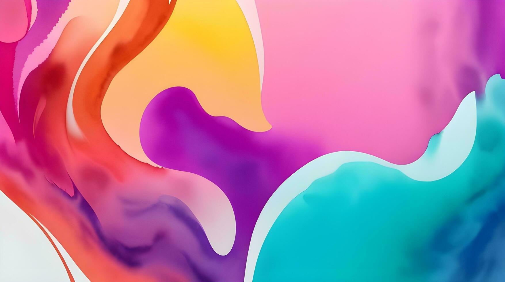 Fluid 3D Gradient Background. Liquid Elegance in Motion 26175696 Stock ...