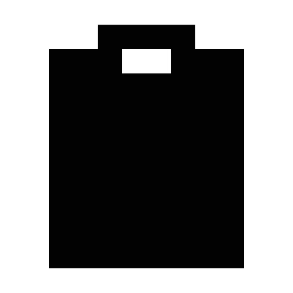 Paste icon. Suitable for website UI design vector