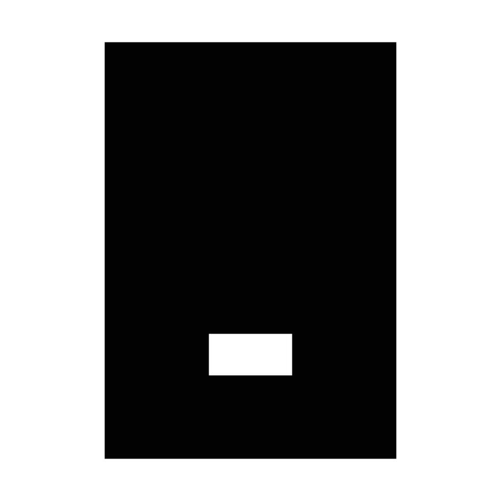 Smartphone icon. Suitable for website UI design vector