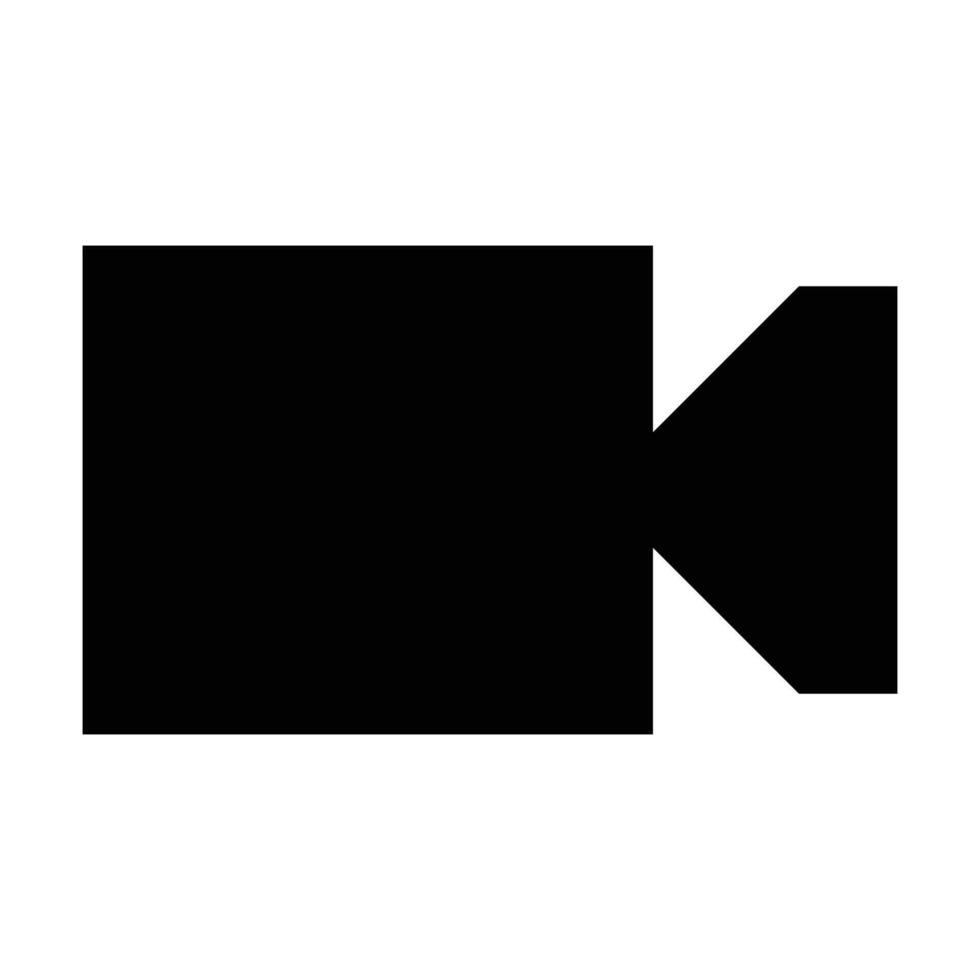 Video icon. Suitable for website UI design vector