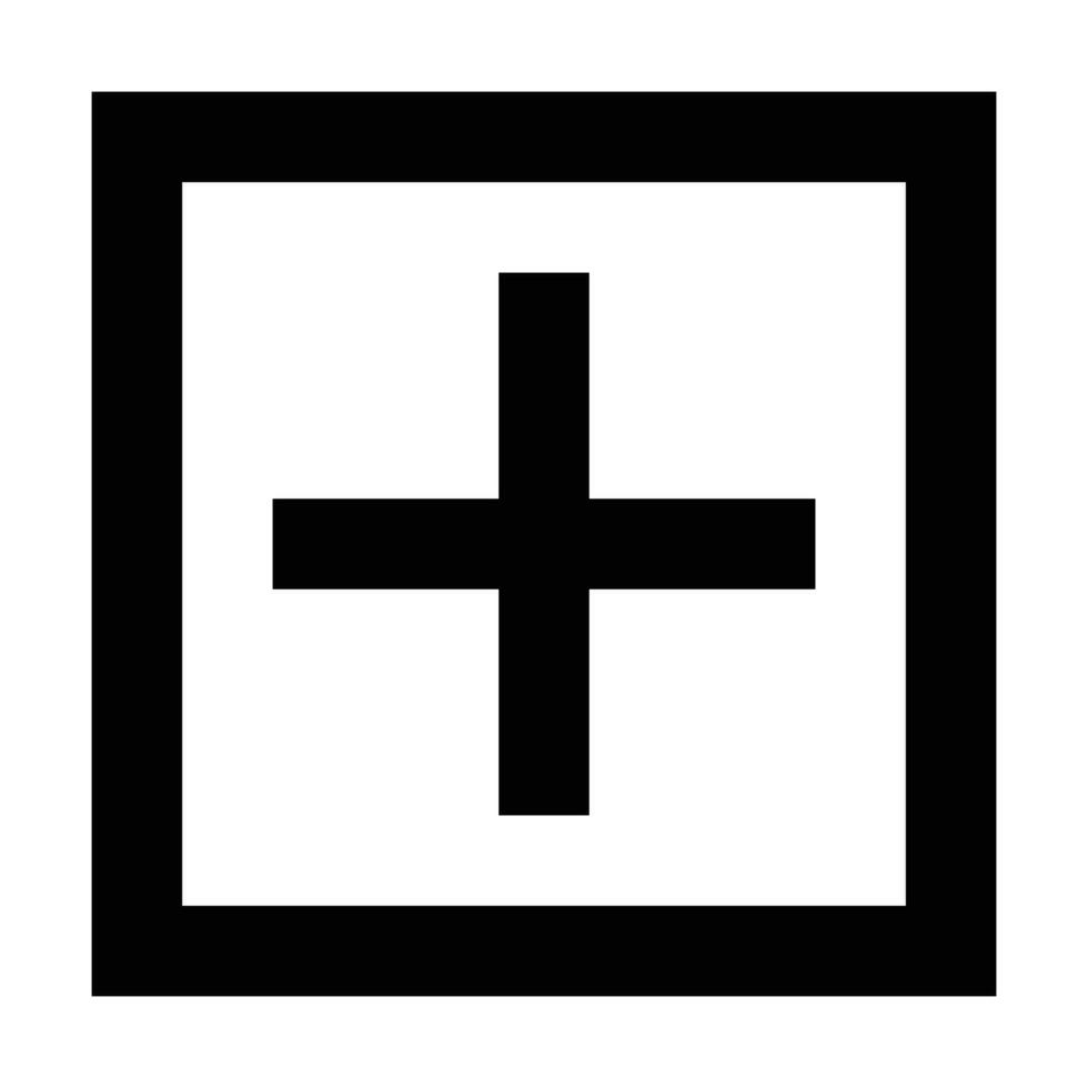 Add icon. Suitable for website UI design vector