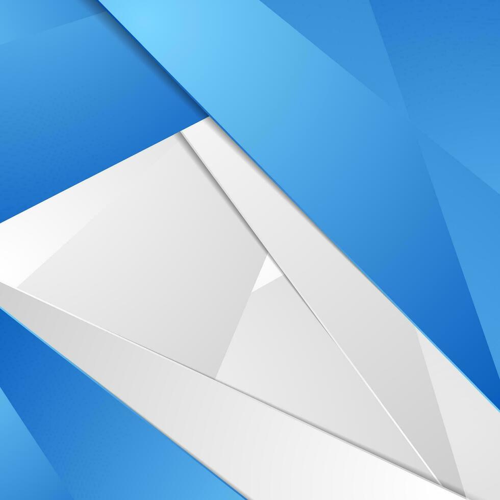 Abstract tech corporate polygonal background vector