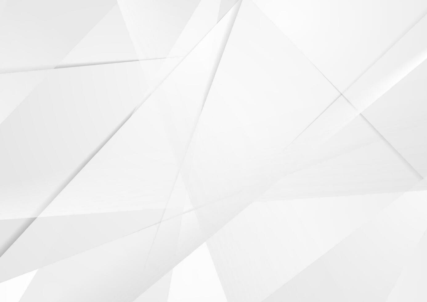 Abstract grey technology polygonal corporate background vector