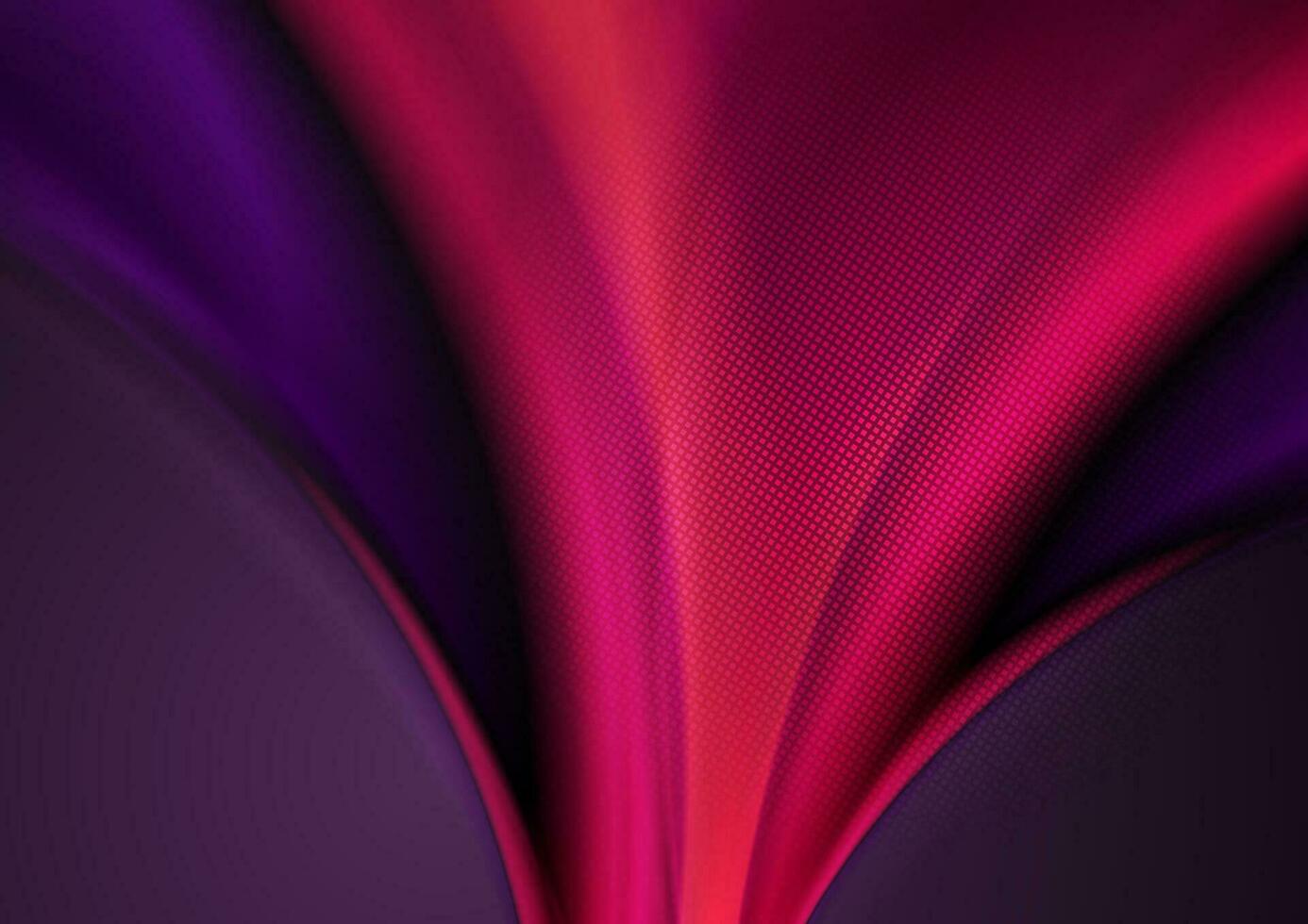 Dark purple violet abstract shiny waves background vector