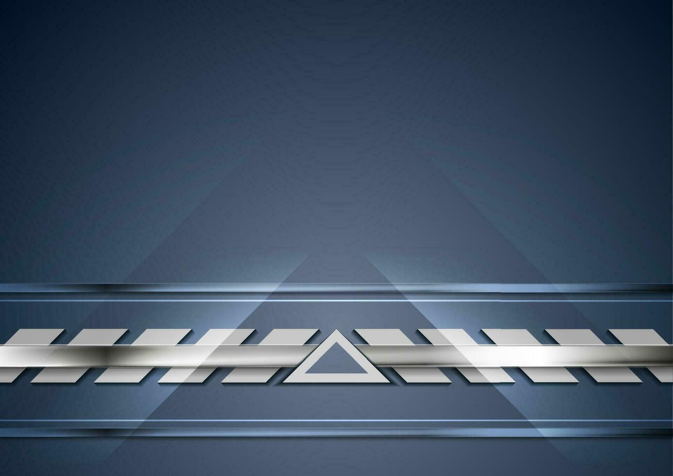 Blue and silver technology abstract background vector
