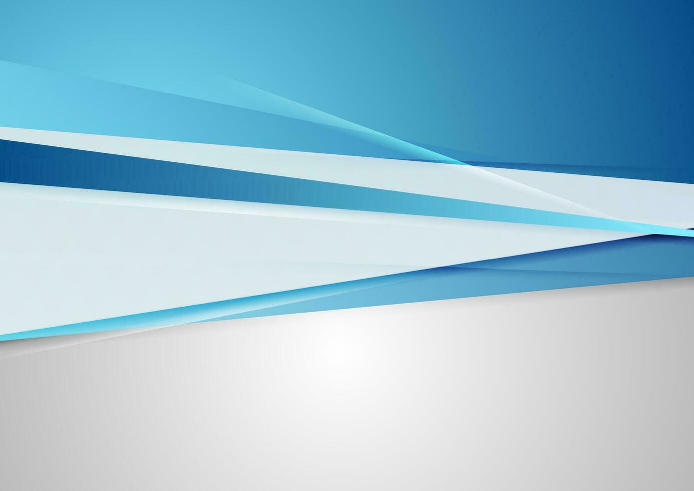 Abstract blue grey tech corporate background vector