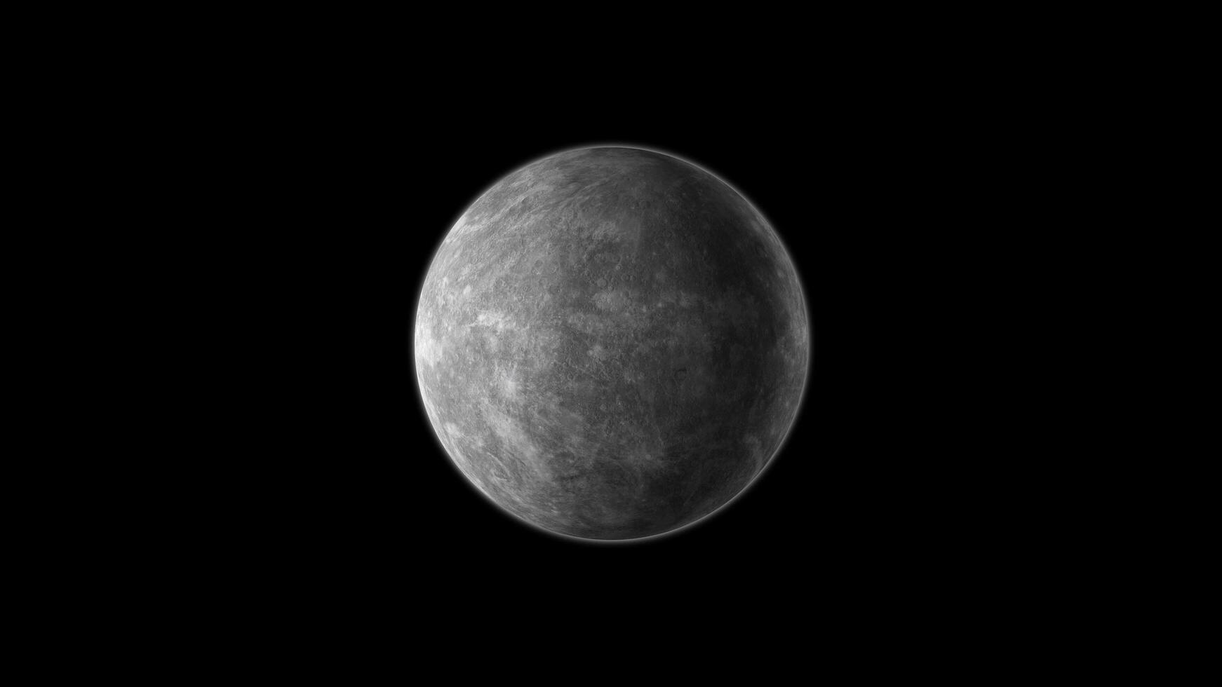 Mercury Planet background. photo