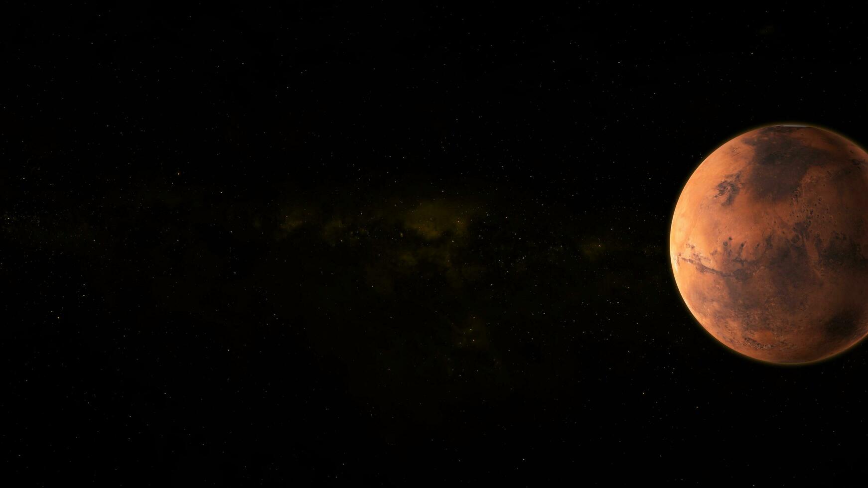 planet mars 4k. photo