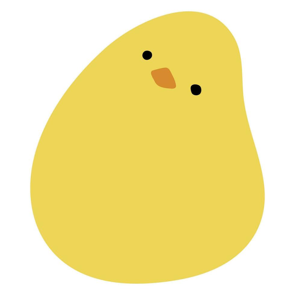 Chick Single cute vector