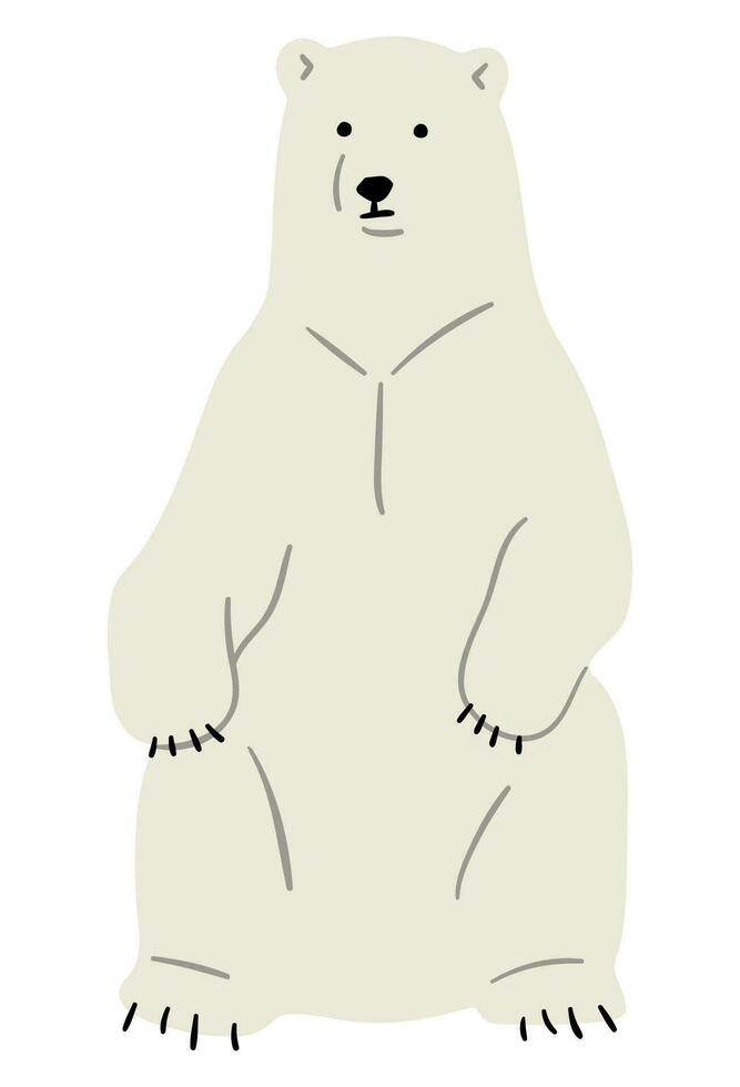 Polar Bear Single vector
