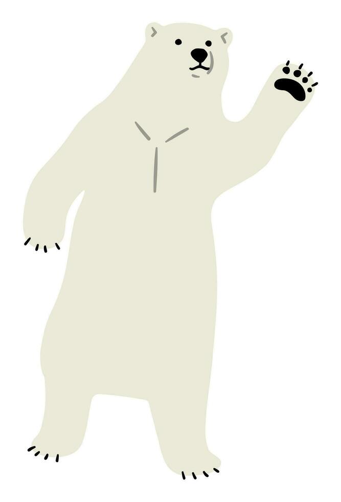 Polar Bear Single vector