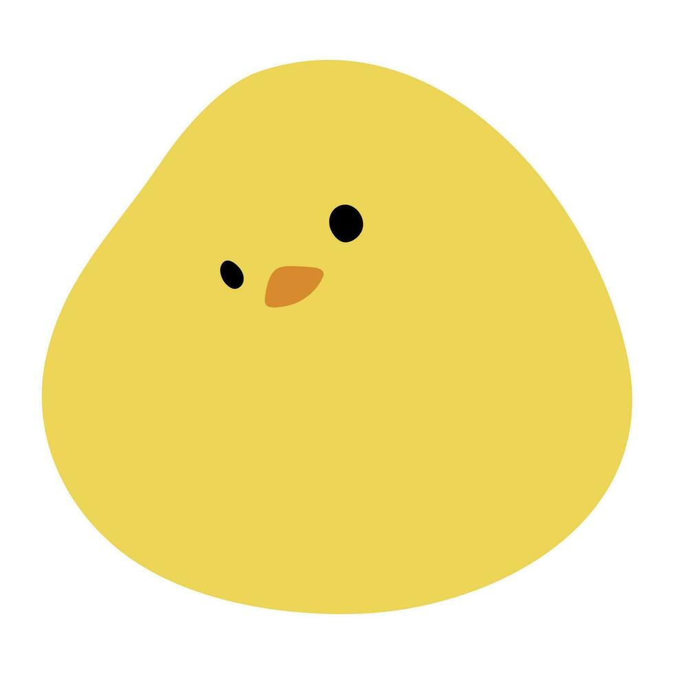 Chick Single cute vector