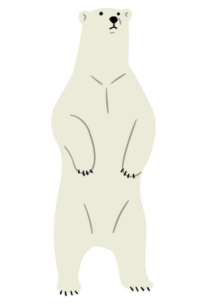 Polar Bear Single vector