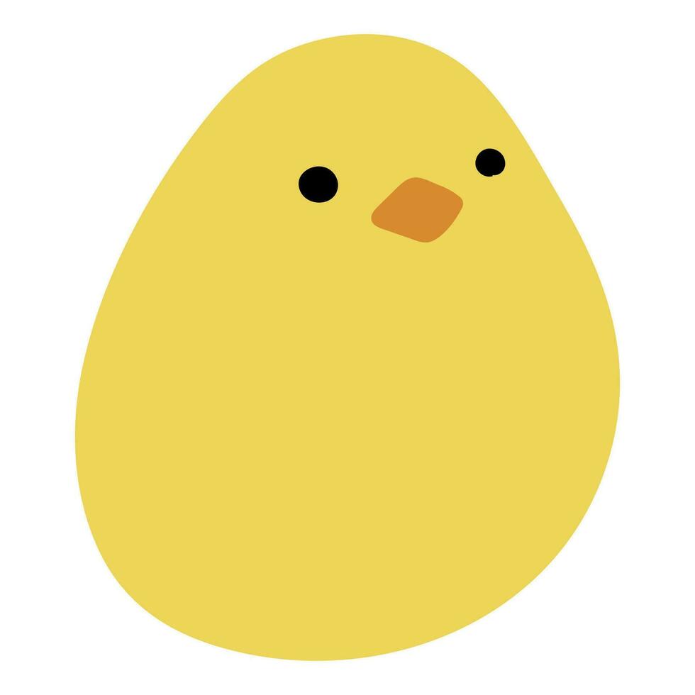 Chick Single cute vector
