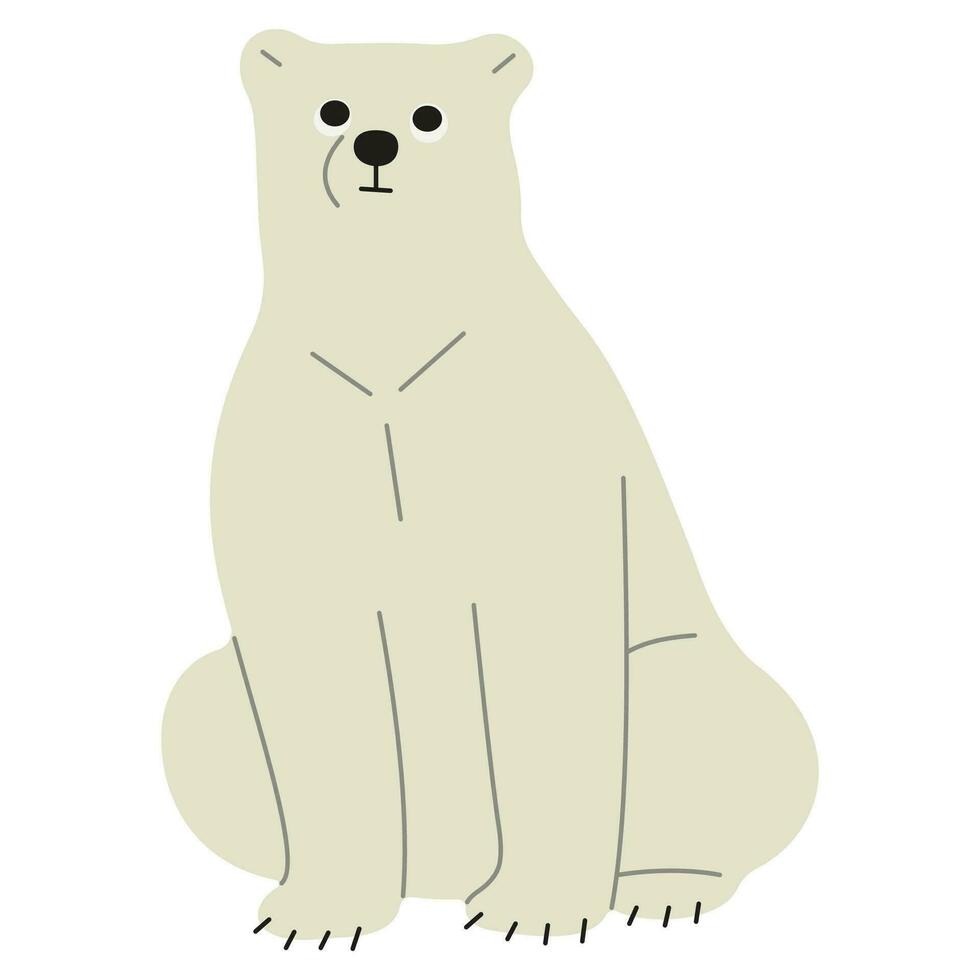 Polar Bear Single vector