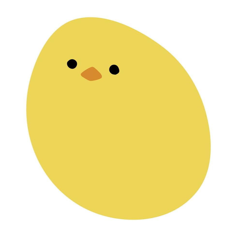 Chick Single cute vector