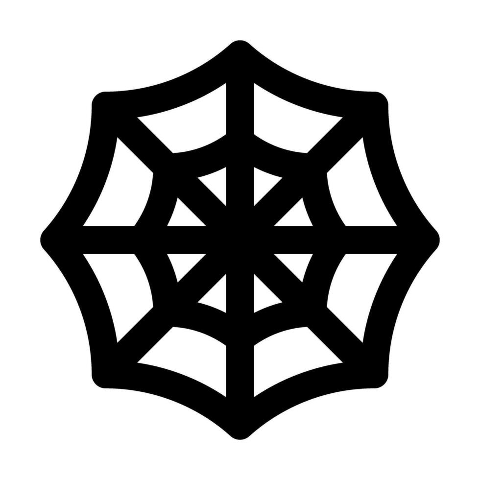 Spiderweb Vector Glyph Icon For Personal And Commercial Use.