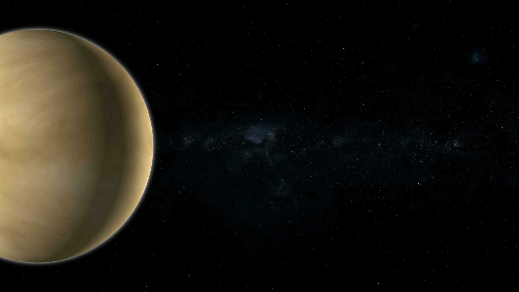 Venus atmosphere planet. photo