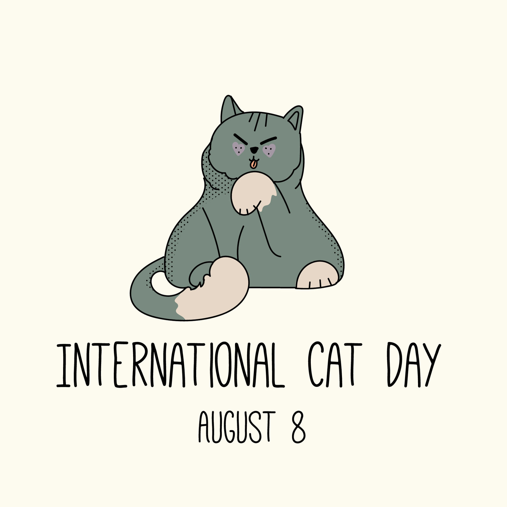 International outlet cat day