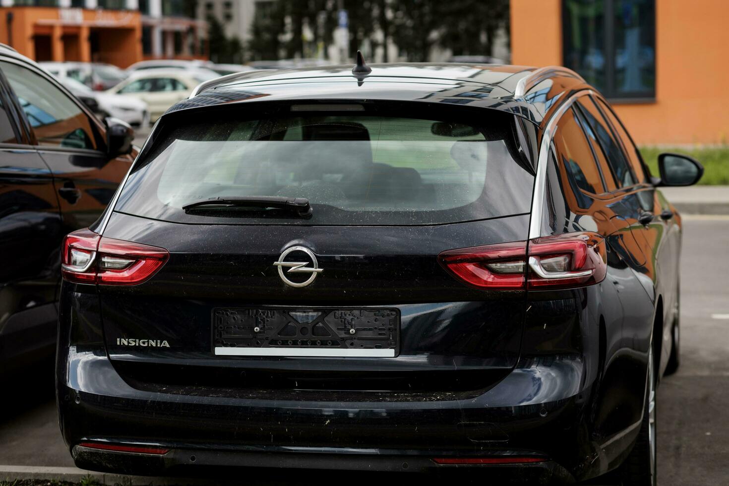 Minsk, Belarus, June 2023 - Opel Insignia rear view photo