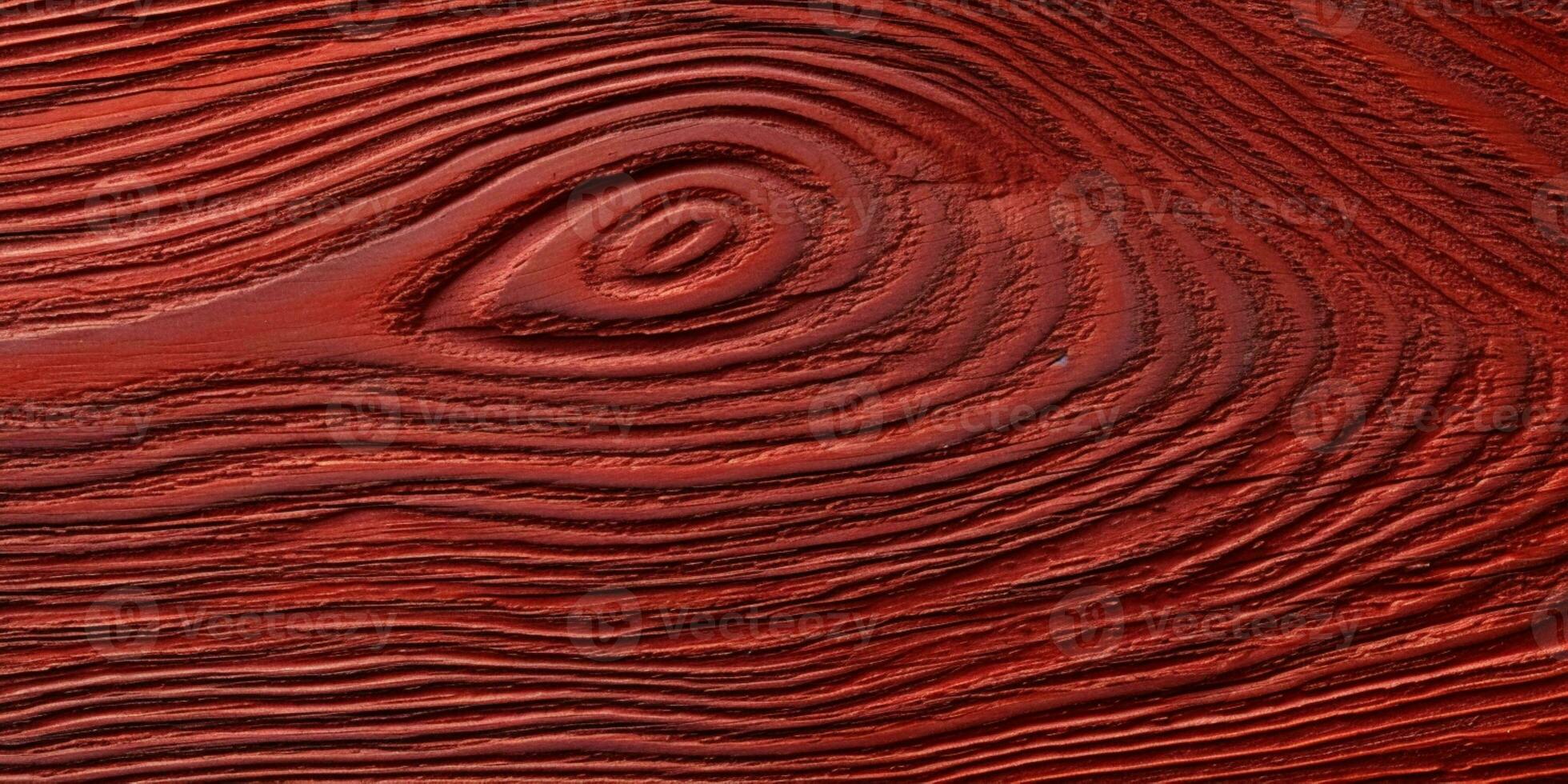 Wooden red texture minimalism background. AI Generated photo