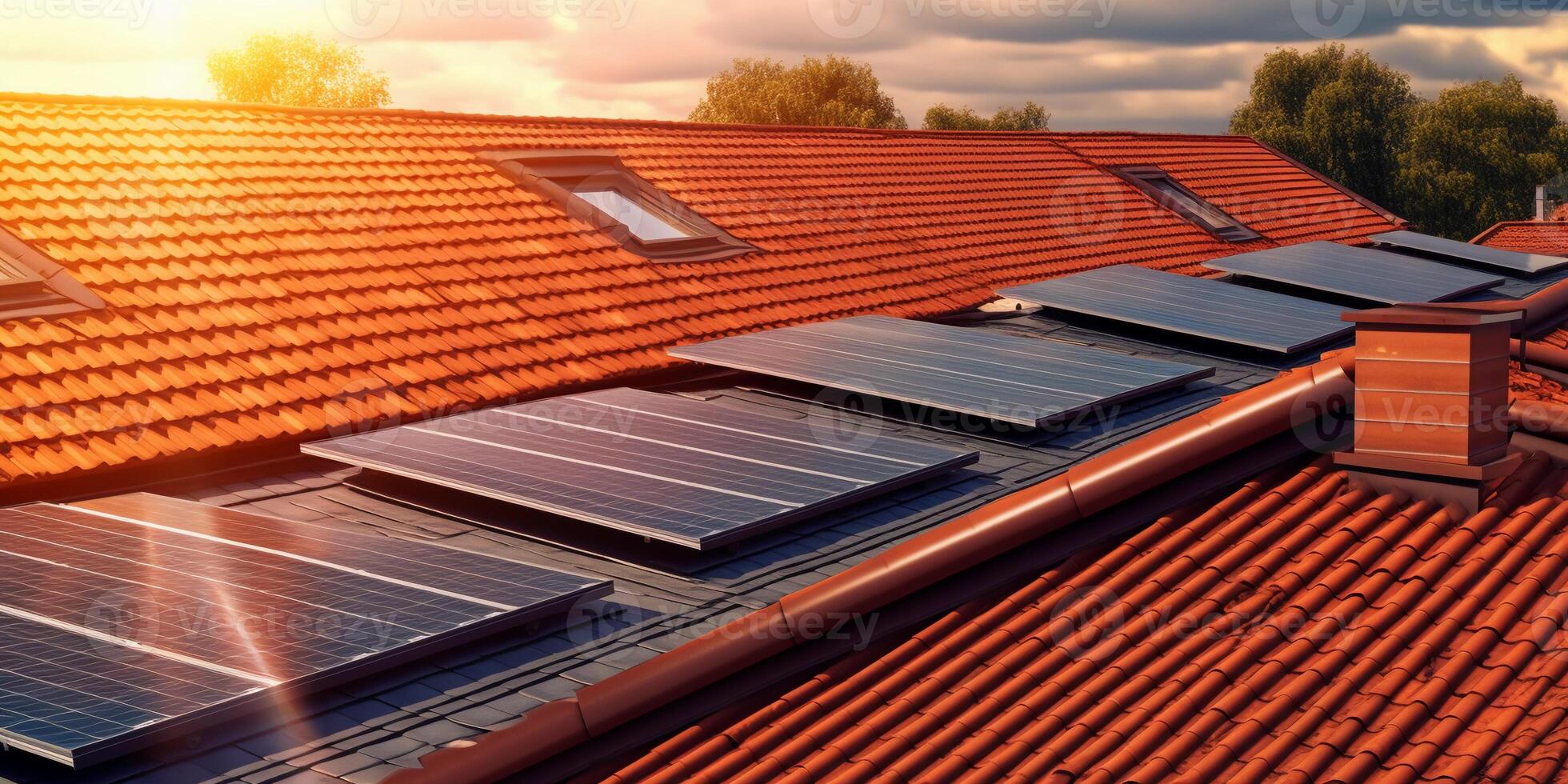 solar panel energy sun power, copy space background, photo