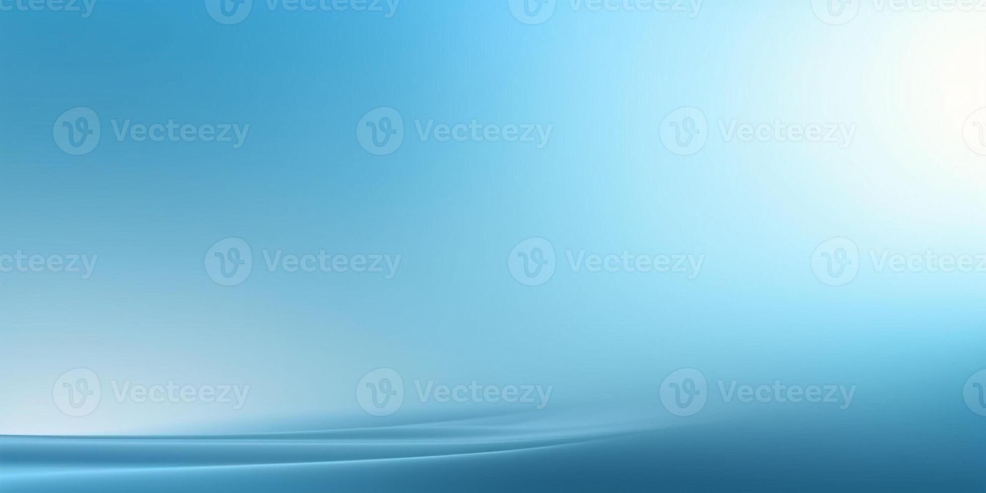 Blue gradient background neon color. photo