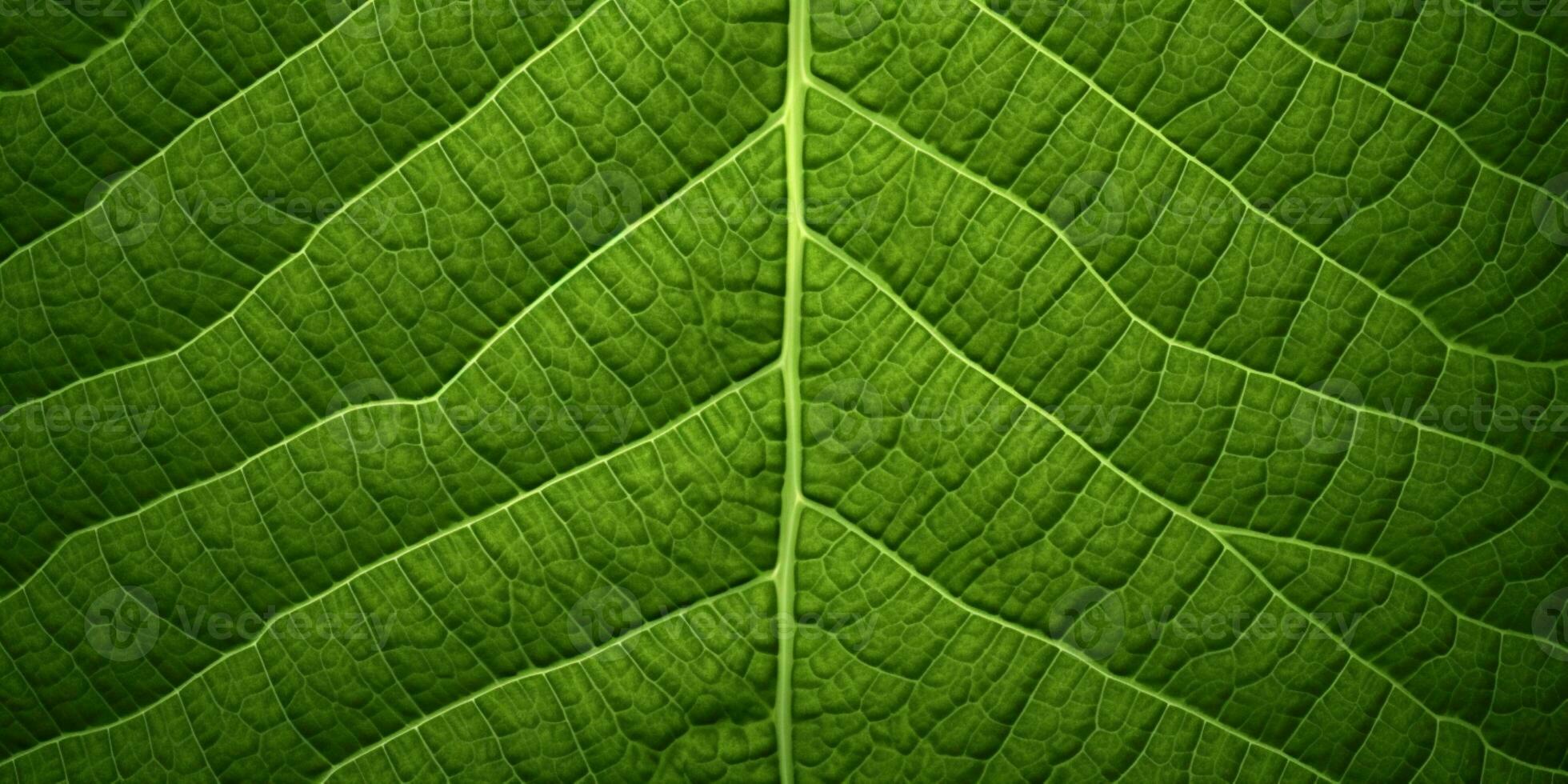 Leaf surface with foliage veins copy space background. AI Generated, photo