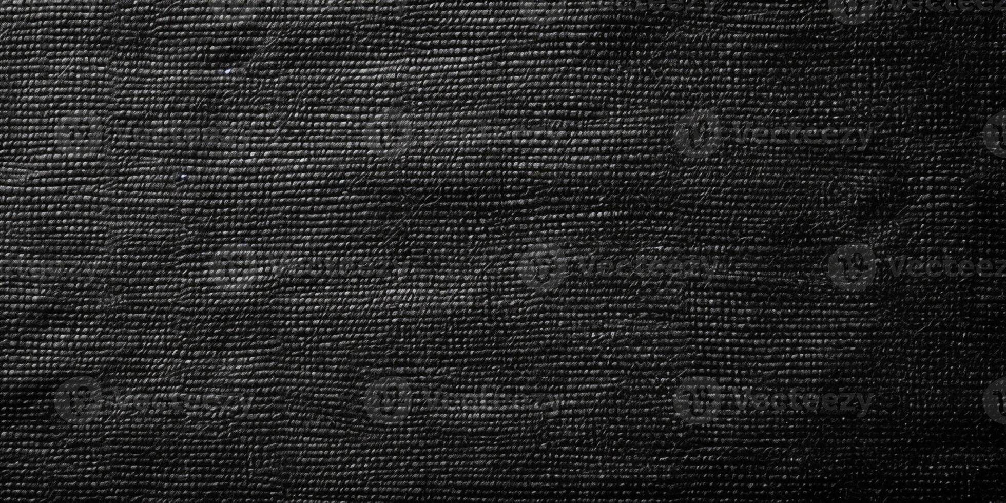 Black blank canvas textured background. AI Generated photo