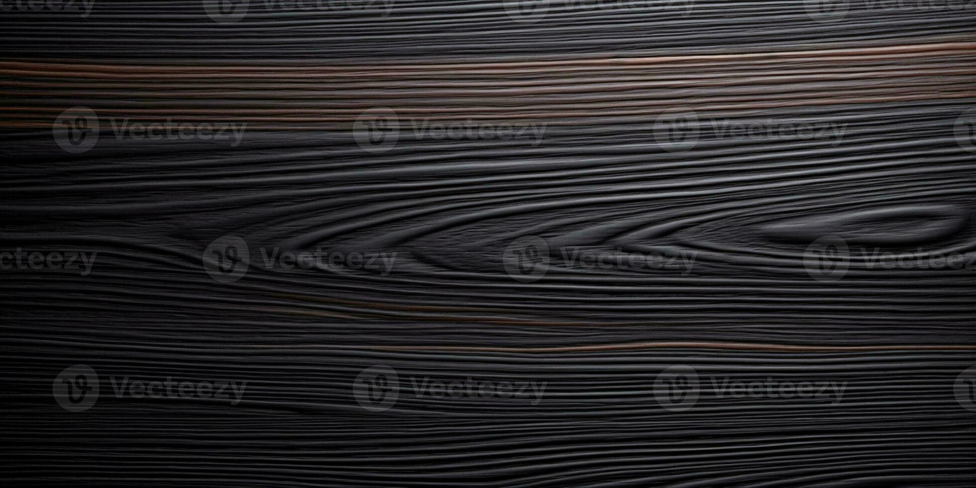 Wooden ebony texture shiny background. AI Generated photo