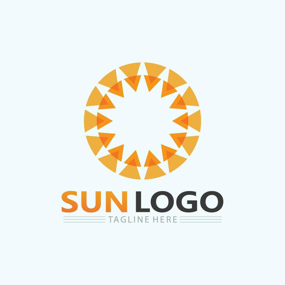 Sun Vector illustration Icon