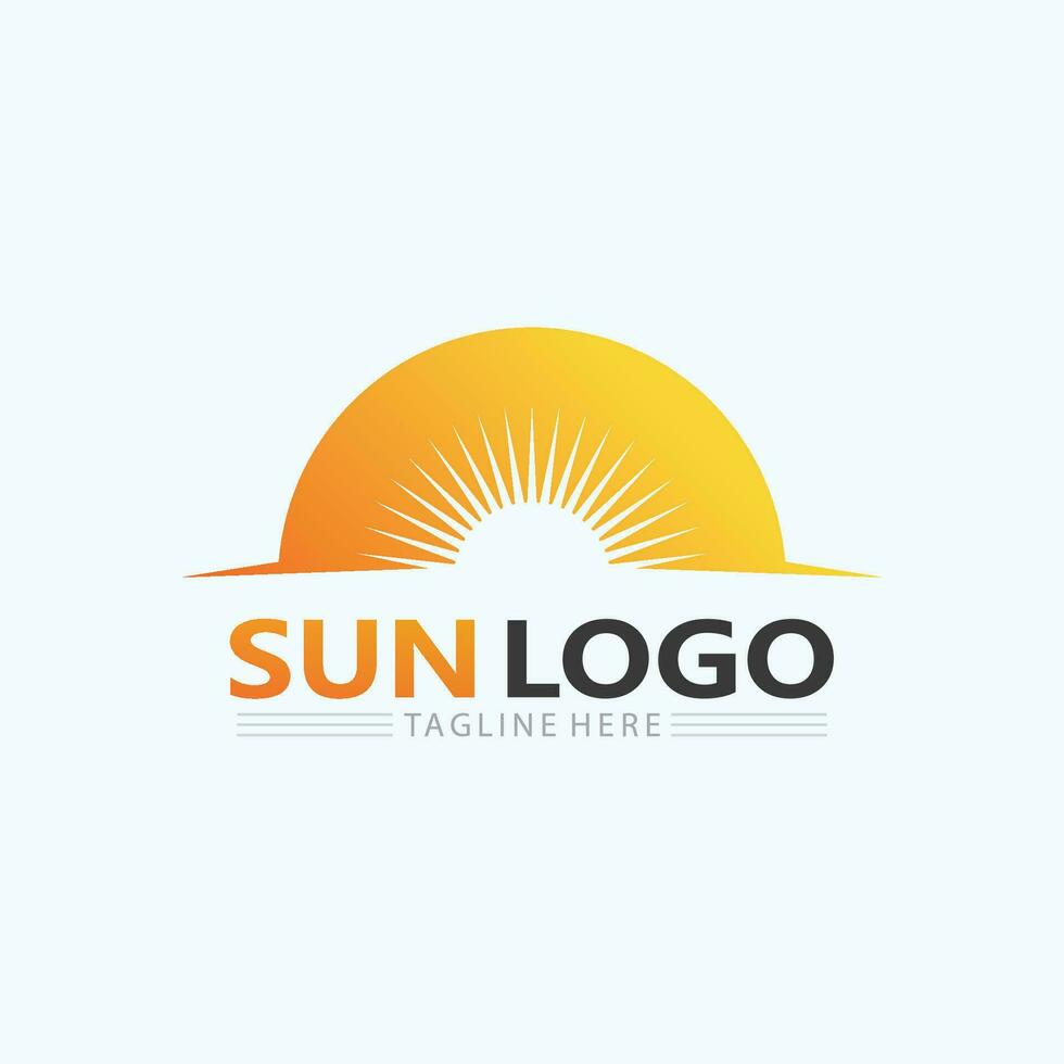 Sun Vector illustration Icon