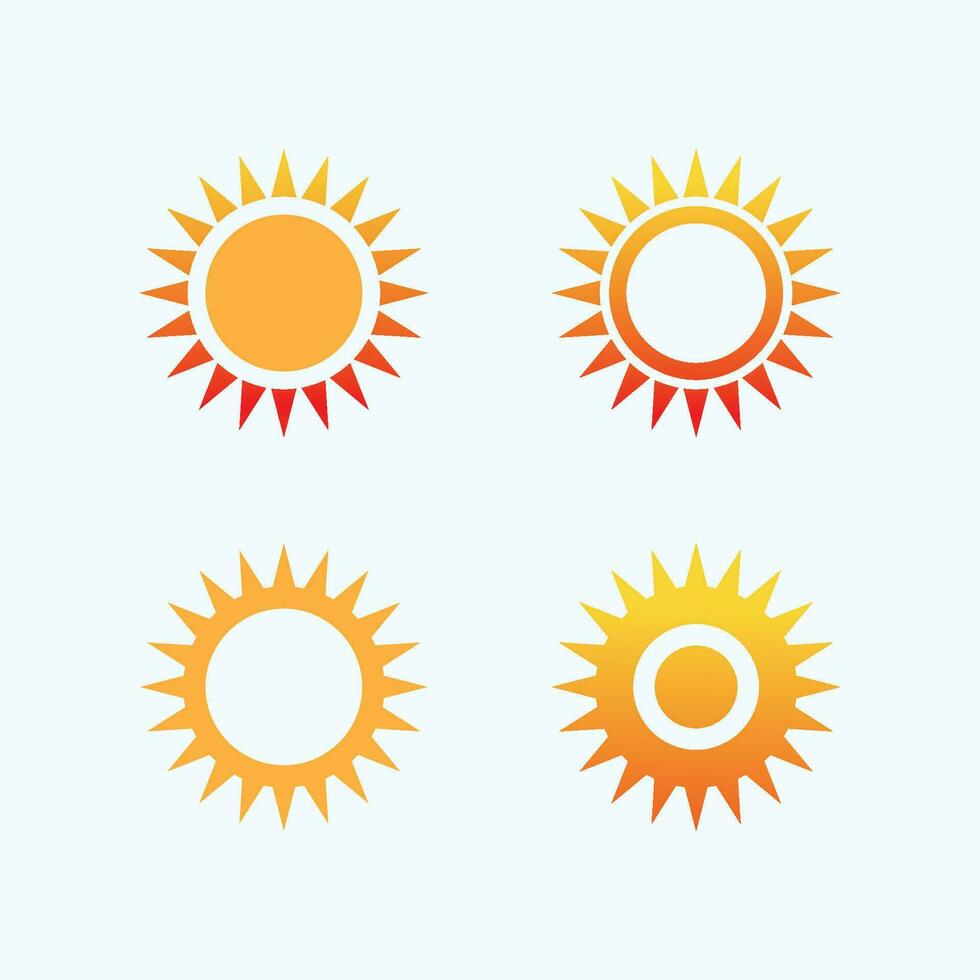 Sun Vector illustration Icon