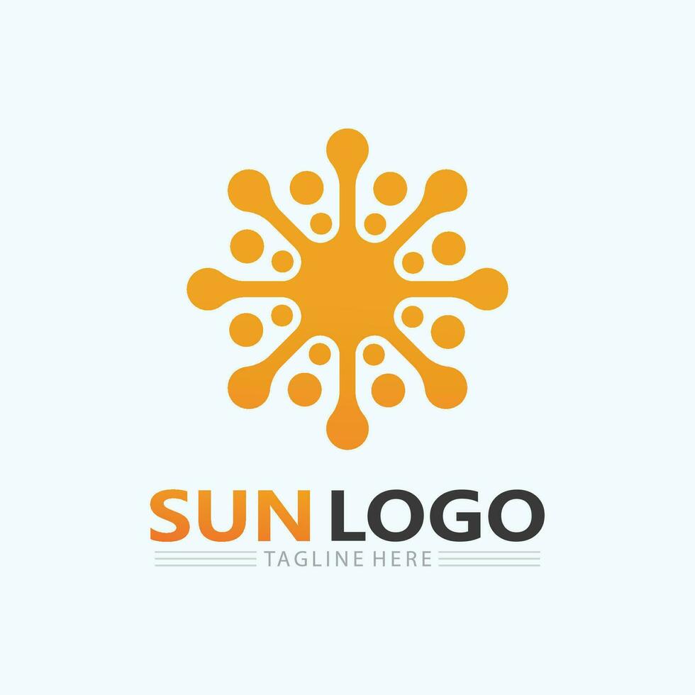 Sun Vector illustration Icon