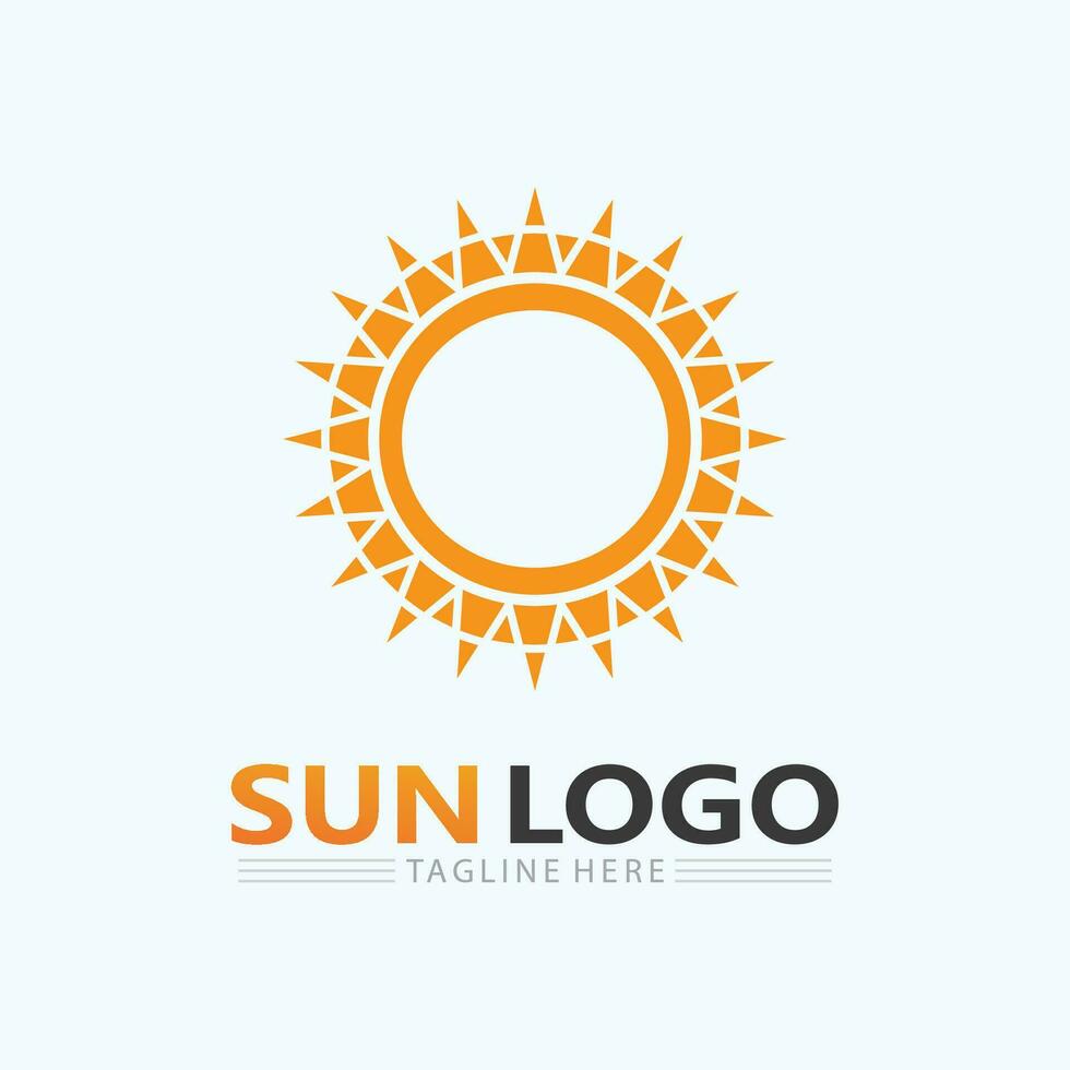 Sun Vector illustration Icon