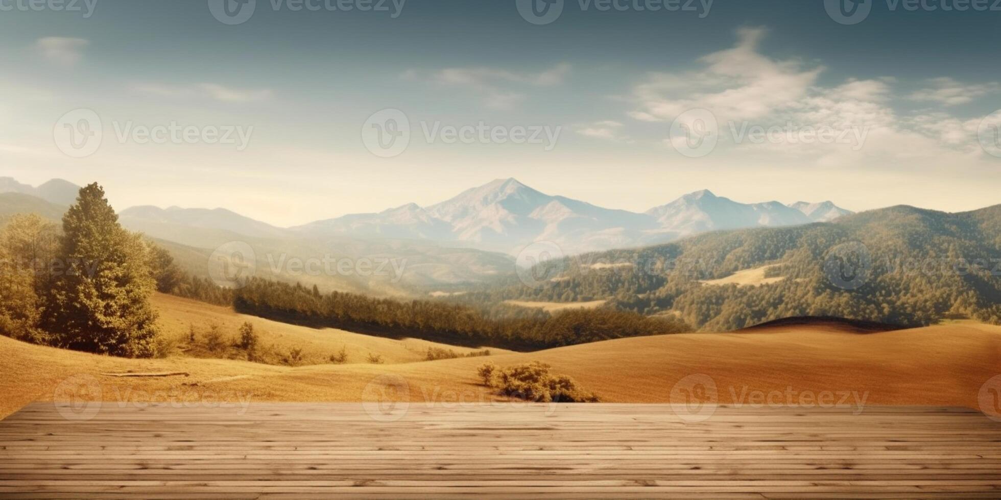 Breathtaking landscape copy space background. photo
