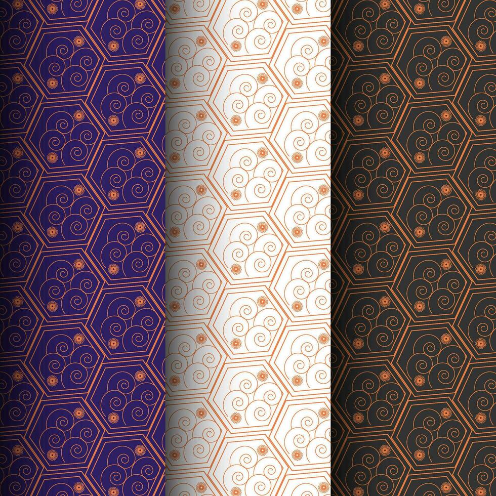Seamless and  geometric pattern Design with abstract pattern background design template vector