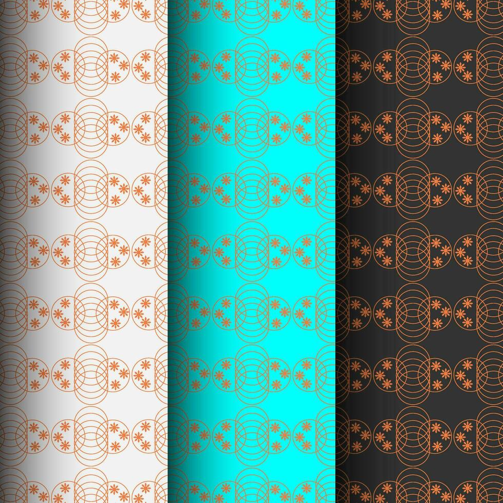 Abstract floral mandala pattern background vector