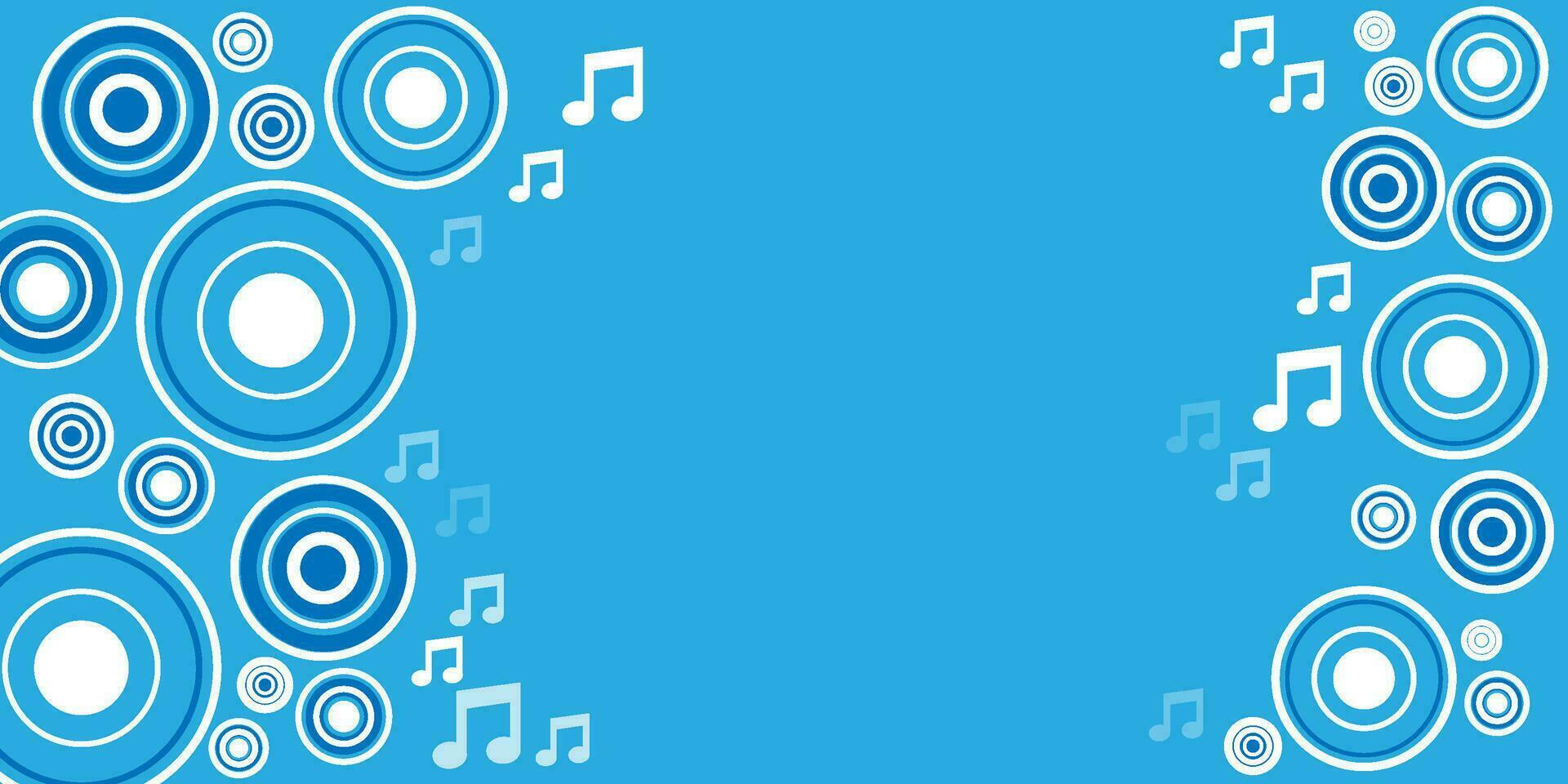 moderno circulo sonido ola igualada fondo.audio tecnología, musical legumbres. vector ilustración en azul antecedentes - eps 10