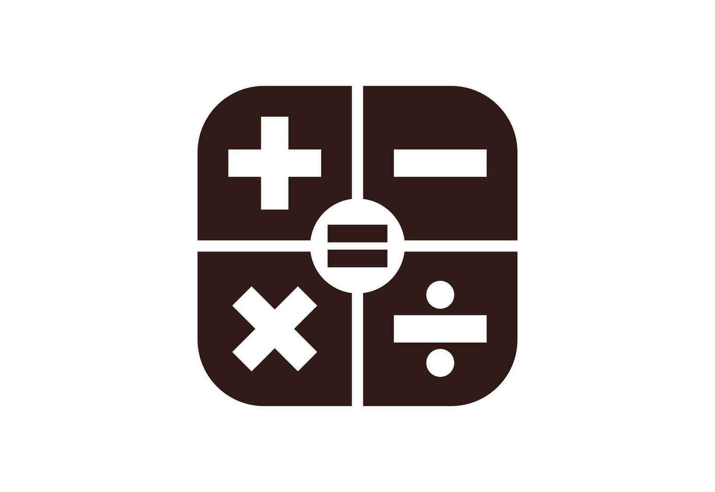 Creative Calculator logo icon, Vector design template 26183259 Vector ...