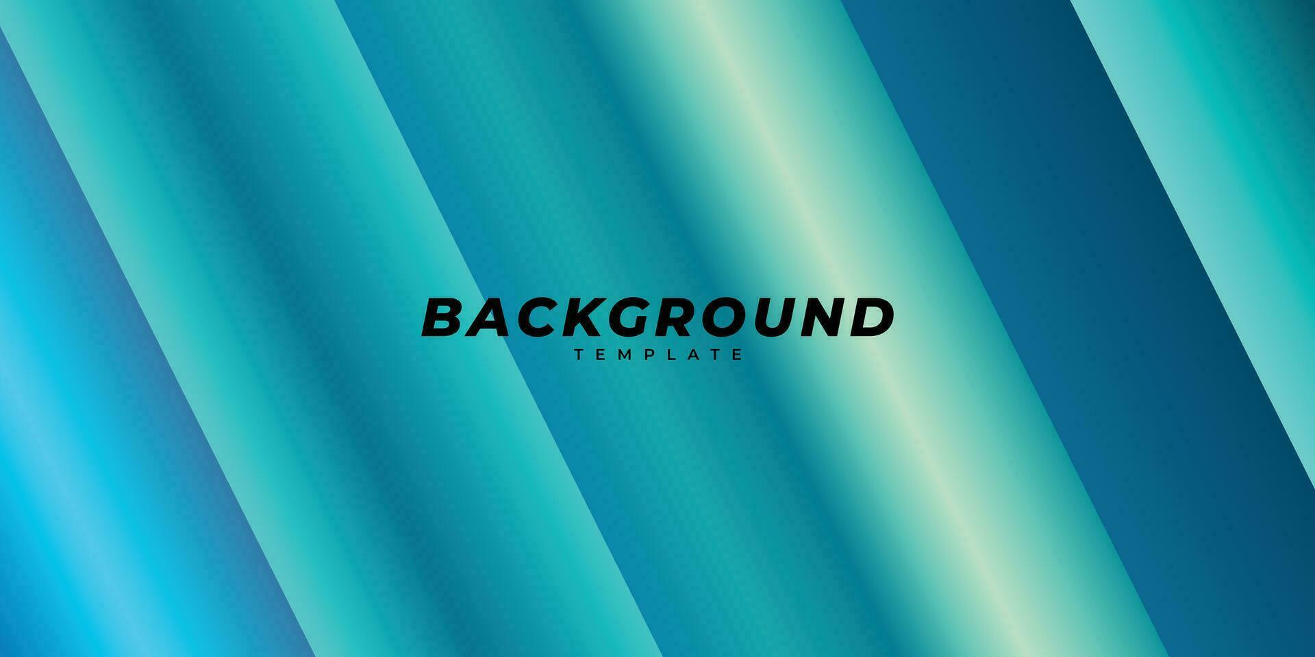 Cyan colour gradient background template copy space. Diagonal colour gradation backdrop design for landing page, banner, poster, brochure, magazine, or cover. vector