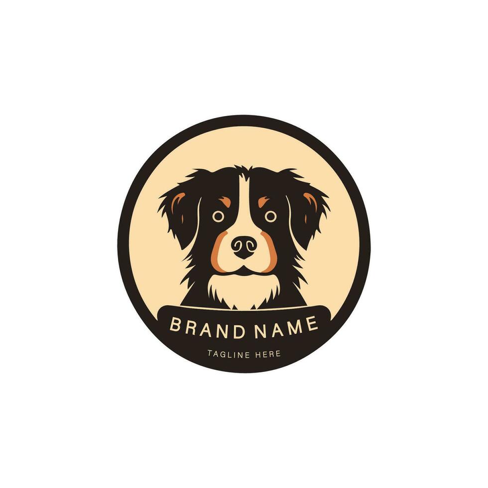 vector dog logo template