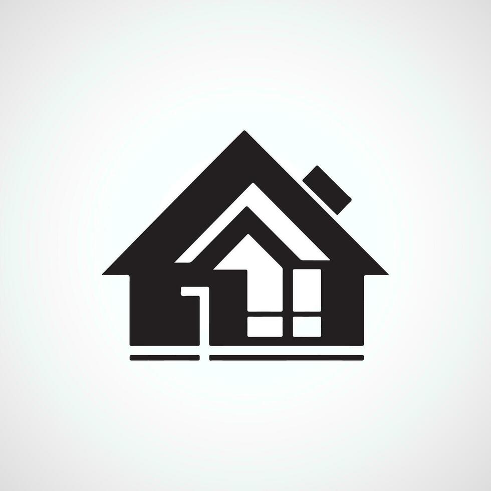 Vector home flat icon for apps and websites