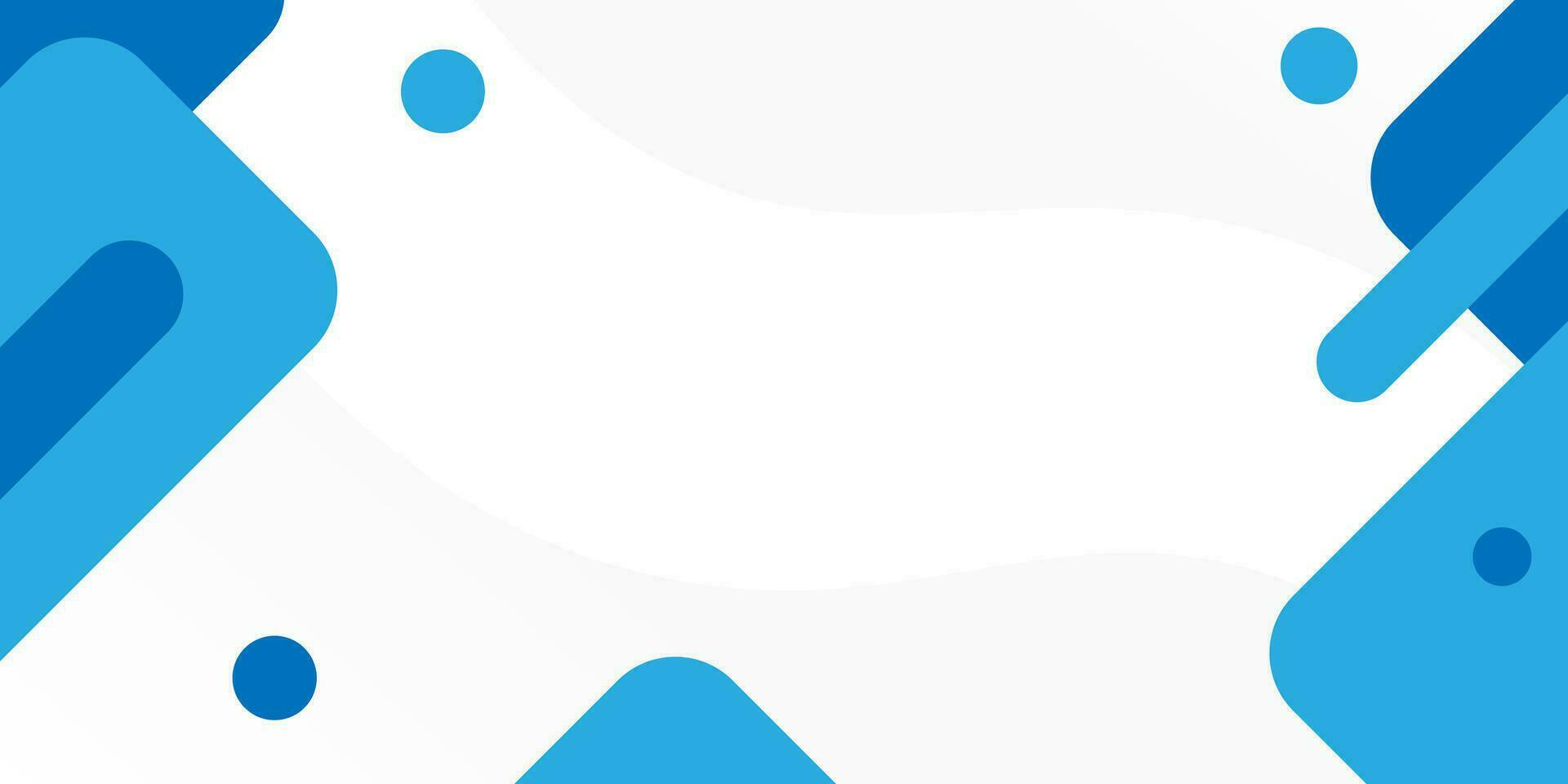 blue modern geometric abstract background illustration vector